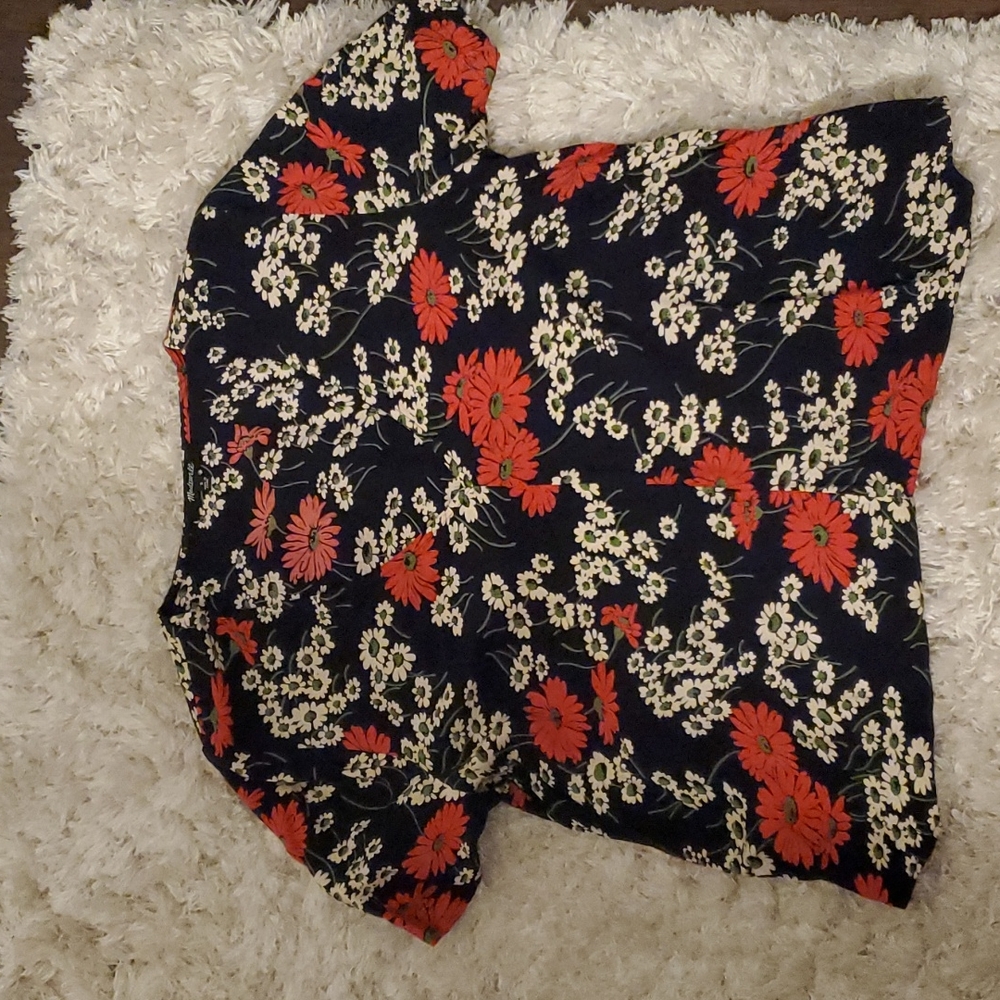 Madewell Floral and White Tee Bundle
